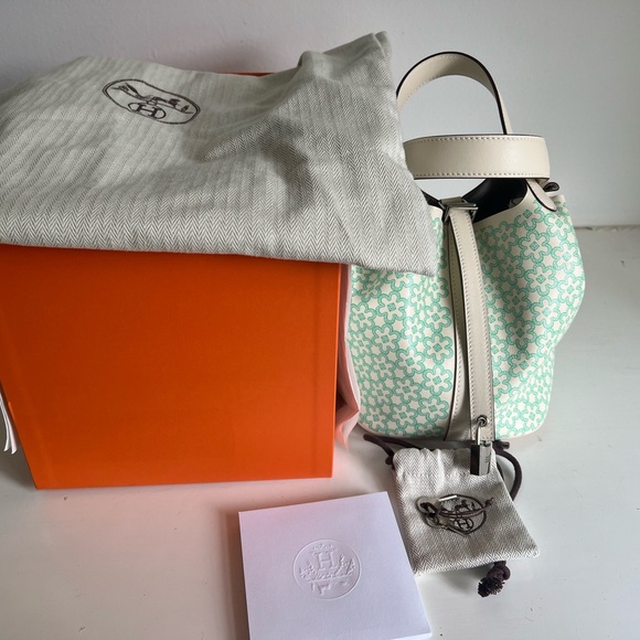 Hermès Picotin Lock 18 Lucky Daisy Nata Veau Swift Limited Edition New  w/o tags - Picture 12 of 14